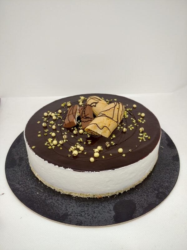 Torta Semifredda al Cioccolato Kinder